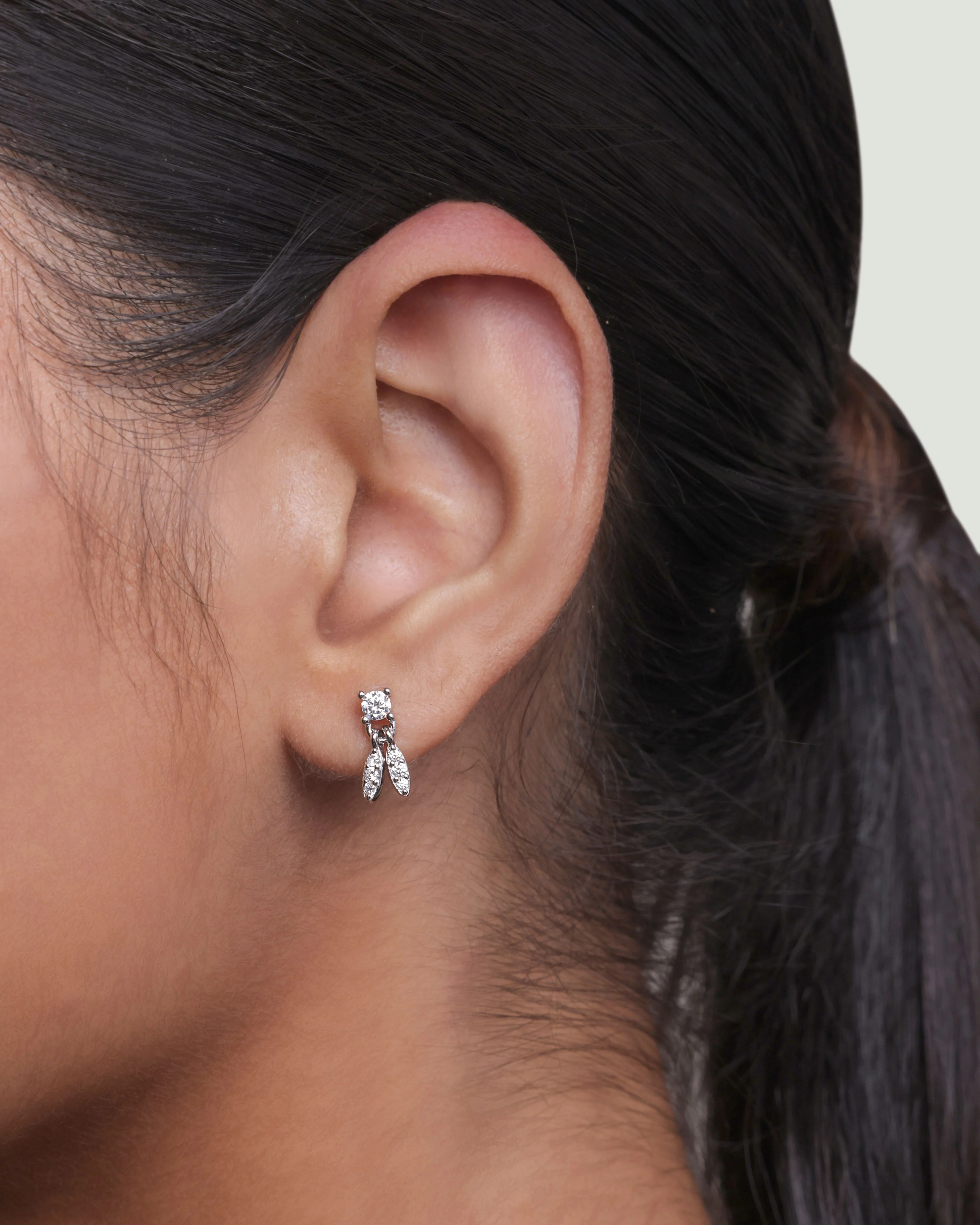 Dreamcatcher Feather Studs Earrings - Image 3