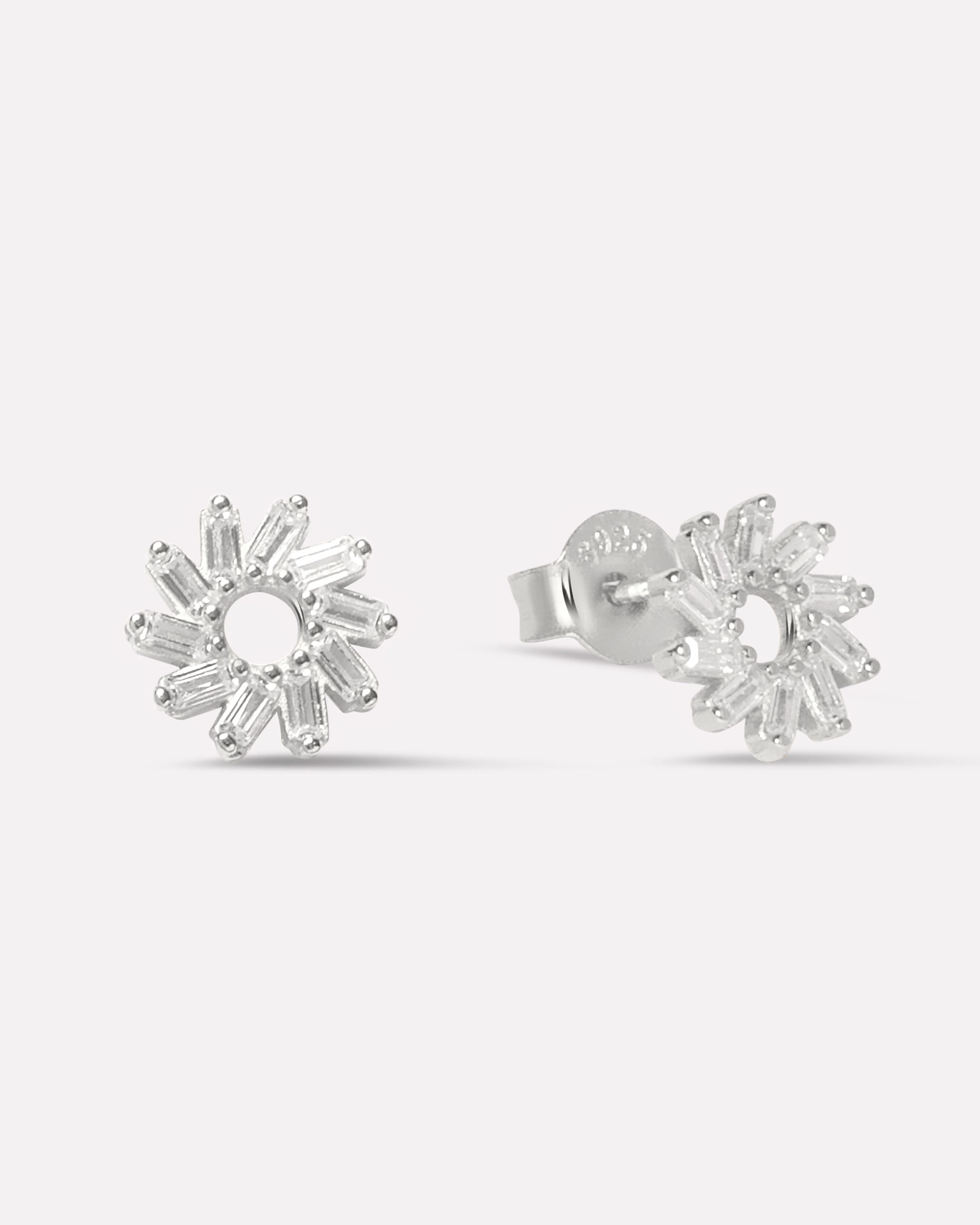 Circle Of Love Spiral Stud Earrings